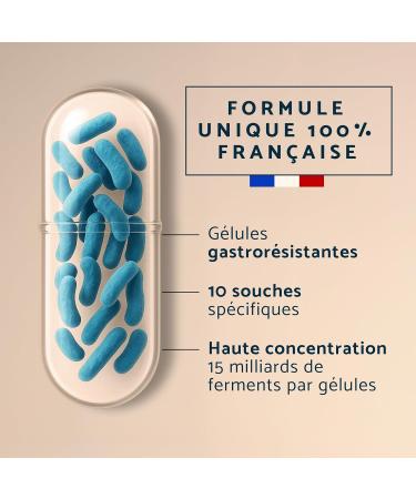  APYFORME Apyforme - Intestinal Flora Probiotic - 10 Exclusive Strains including Lactobacillus - 30 Gastro-resistant Capsules - Made in France - Buy Online on GoSupps.com