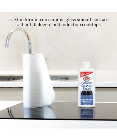 Hope's Cooktop Cleaning Cream - Ceramic Glass Stove Top Cleaner 10 Fl Oz - Fast-Acting Formula for Burnt-on Stains - Buy Online on GoSupps.com
