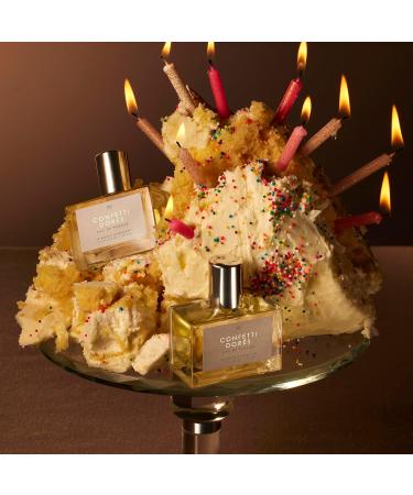 Le Monde Gourmand Confetti Dor s Eau de Parfum- 1 fl oz (30ml) - Birthday Cake Vanilla Rose Perfume Notes Confetti Dor s 1 Fl Oz (Pack of 1) - Buy Online on GoSupps.com