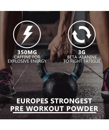 NXT Nutrition TNT Nuclear Pre Workout Energy Drink - 40 Servings | L-Citrulline, Beta Alanine, 350mg Caffeine for Pump, Endurance & Focus | Mixed Candy Vegan Flavor - Buy Online on GoSupps.com