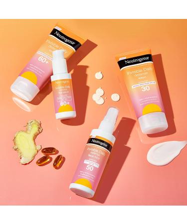 Neutrogena Invisible Daily Defense Sunscreen Face Serum SPF 60+ | 1.7 fl oz (50 ml) - Ultimate UV Protection - Buy Online on GoSupps.com