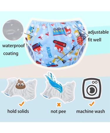 Mixidon Reusable Baby Swimming Diaper & Adjustable Trunks | 0-3 Years | Perfect for Swim Lessons & Ocean Fun - Buy Online on GoSupps.com