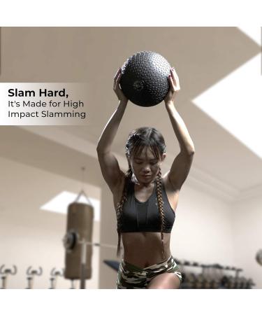 Nordic Lifting Heavy Slamball - 8.0 lbs Grippy Fitness Weights Ball for Core Training | International Shipping Available - Buy Online on GoSupps.com