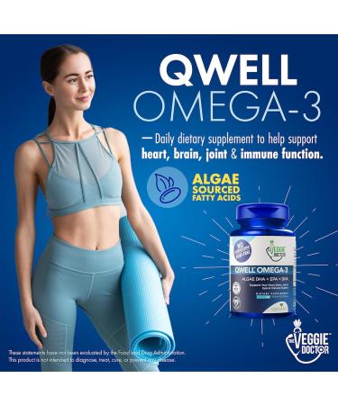 Vegan Omega 3 Supplement Algae Omega 3 with DHA EPA DPA Vegan Capsules from Algal Fish Oil Alternative Plant-Based Algae Oil Formula Non-GMO Carrageenan-Free (180 Capsules 3 Month Supply) 180 Count (Pack of 1) - Buy Online on GoSupps.com