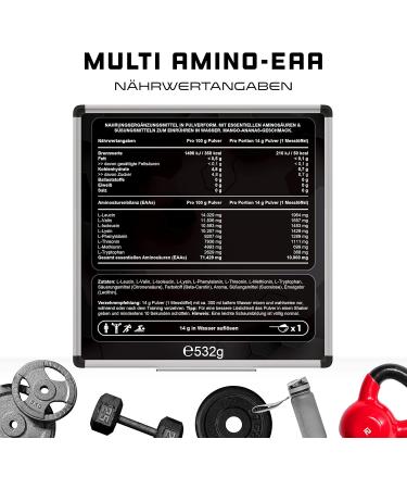 Buy 2x EAA Powder - Cola Lemon & Mango Pineapple - All 8 Essential Amino Acids - Vegan Amino Workout Drink with Premium Shaker - Human Code Formula (532g x 2) - Buy Online on GoSupps.com