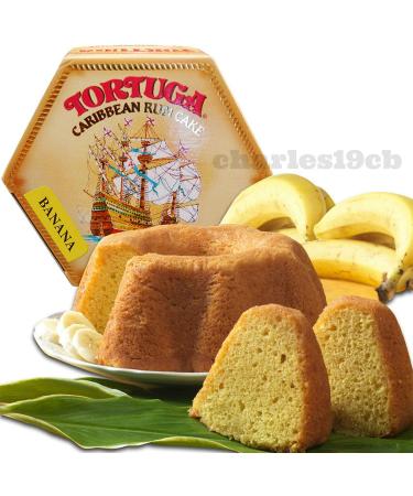 Delicious 4 oz Banana Rum Cake by Tortuga Caribbean - Shop Now! - Buy Online on GoSupps.com