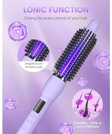 Buy Novus Technology Curling Iron Brush - 120V Travel Thermal Brush with 11 Heat Settings & 60 Min Auto Shut Off for Perfect Curls - Buy Online on GoSupps.com