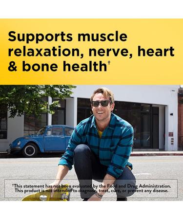 Nature Made Magnesium Citrate 120 Softgels - Supports Muscle, Nerve & Heart Health - Buy Online on GoSupps.com