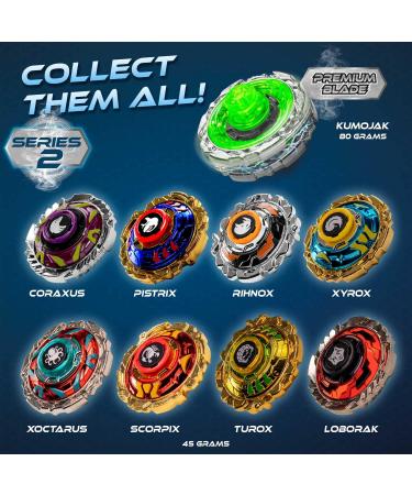 Craze Blade Evolution - Double Shot Premium Martial Cord Kreisel Metal with Launcher | Best Children s Roundabout Toy for Young Scouts | Model 42458 - Buy Online on GoSupps.com