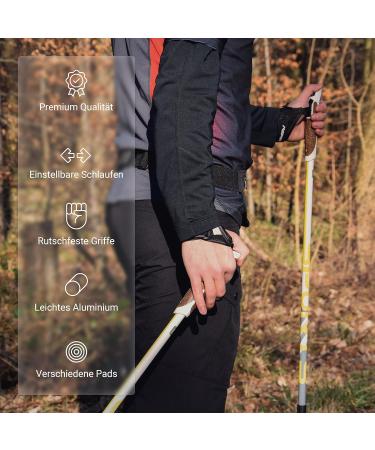 Premium Nordic Walking Poles - Lightweight High Quality & Carrying Bag Included - Best International Shipping - Buy Online on GoSupps.com