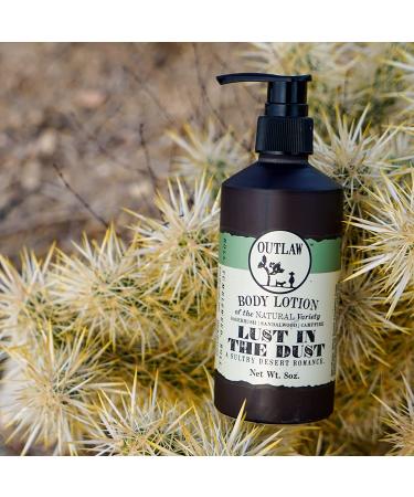 Lust In The Dust Natural Lotion - Desert Romance Blend - 8 fl. oz. - Outlaw - Buy Online on GoSupps.com
