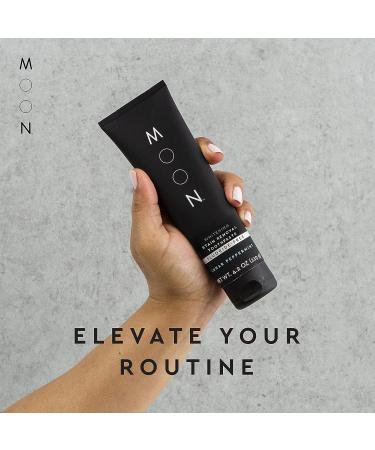 MOON Stain Removal Whitening Toothpaste | Fluoride-Free Lunar Peppermint Flavor | Fresh Breath for Adults | 4.2 oz Pack of 1 - Buy Online on GoSupps.com