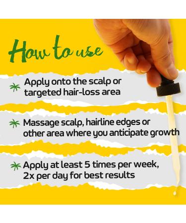 Tropic Isle Living Hair Gro Serum Drops 4oz | Nourishing & Moisturizing Hair Treatment - Paraben & Sulfate Free - Shop Internationally - Buy Online on GoSupps.com