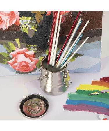 MyLifeUNIT Stainless Steel Paint Brush Washer - Airtight Cleaner for Painting (Medium) - Buy Online on GoSupps.com