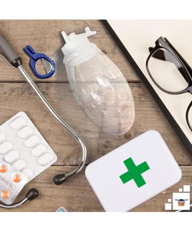 EZGOODZ Silicone Bulb Evacuator 100ml - Sterile Leakproof Surgical Drainage Bulb for Post-Operative Wound Collection - Single-Use Reservoir for Body Fluids - Buy Online on GoSupps.com