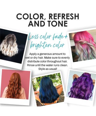 Keracolor Clenditioner Hair Dye - Rose Gold 12 Fl Oz (Pack of 1) | Semi-Permanent Color Depositing Conditioner | Cruelty-Free & Vegan | 20 Vibrant Shades - Buy Online on GoSupps.com