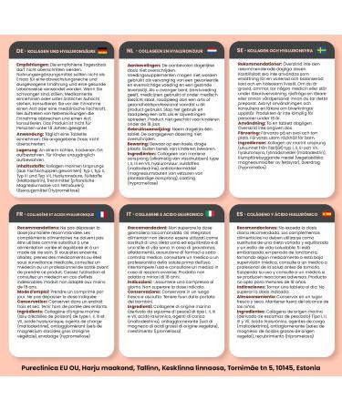  pureclinica 1500 mg x 1080 tablets. 1200 mg of UltraColl Collagen and 300 mg of hyaluronic acid per tablet. (6 bottles of 180 tablets each - 36-month supply) - Buy Online on GoSupps.com