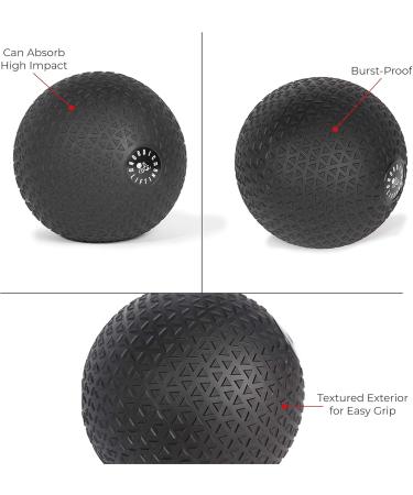Nordic Lifting Heavy Slamball - 8.0 lbs Grippy Fitness Weights Ball for Core Training | International Shipping Available - Buy Online on GoSupps.com