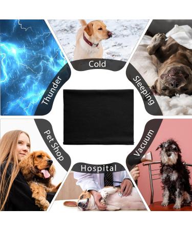 Amaxiu Dog Ear Warmers & Neckerchief | Cozy Black Earmuffs for Dogs | Comfortable Neck & Ear Cover for Pet Comfort (M) - Buy Online on GoSupps.com