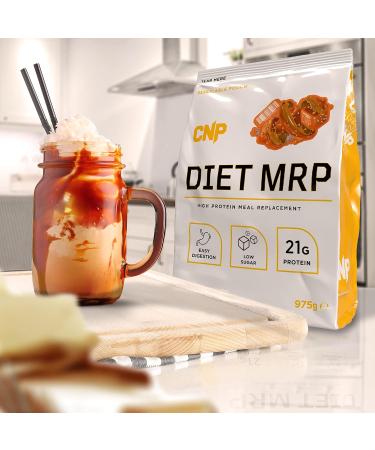 CNP Professional Diet MRP Low Calorie Meal Replacement 975g Salted Caramel + FREE Fatloss Capsules | 21g Protein, Digezyme Fortified, Vitamins & Minerals - Buy Online on GoSupps.com