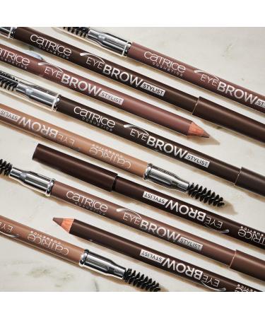 Catrice Eyebrow Stylist Pencil No. 025 Perfect Brown - Brown Eye Makeup with Brushes | International Shipping Available - Buy Online on GoSupps.com