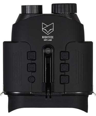 NIGHTFOX Cape Night Vision Goggles | 1x Magnification | Infrared 940nm | Video Recording | 55yd Range | Airsoft Ready - Buy Online on GoSupps.com