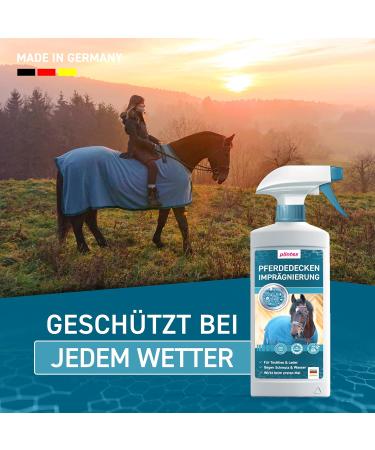 PLINTEX 580ml Horse Blanket Impregnation Spray - Waterproof Your Horse's Outdoor & Rain Blankets | Premium Horse Accessories - Buy Online on GoSupps.com