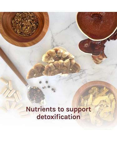 Fungi Perfecti Myco Botanicals Liver Support - 60 Vegan Capsules for Liver Health - Buy Online on GoSupps.com