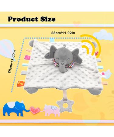 UNMOT Dummy Clip Baby Comforters (Elephant) Gift for Newborn Baby Boy Girl New Born Boys and girls essentials sets of baby blanket and of dummy clips in personalised bag NZL009 Blue Pacifier Chain Set - Buy Online on GoSupps.com