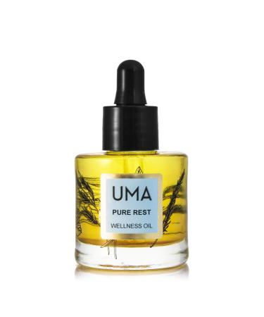UMA Pure Rest Wellness Oil for Fatigue & Restlessness Promotes Deep Rest Naturally | 100% Organic Ayurvedic Soothing Essential Oils (1 fl oz | 30 ml)