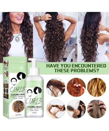Earth Curl Defining Cream: Prevent Split Ends, Enhance Curls, Moisturize - Curl Cream for Curly Hair - Buy Online on GoSupps.com