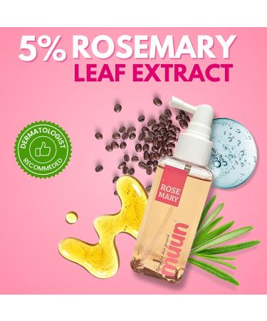 Muun Rosemary Hair Spray | Biotin Hair Thickening & Scalp Soothing - Shop Now for Stronger Hair - Buy Online on GoSupps.com