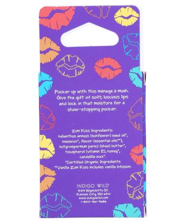 Buy ZUM Zum Kiss Lip Balm Trio - Moisturizing Natural Ingredients Ideal for All Skin Types - International Shipping Available - Buy Online on GoSupps.com