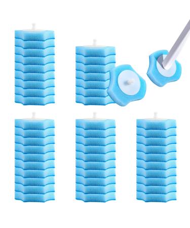 ciyeu Disposable Toilet Cleaning System Disposable Toilet Flushable Refill Fresh Brush Flushable Refills - 48 Refills