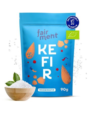 FAIRTENT Original BIO Water Kefir Crystals - 3x30g Starter Cultures for Guaranteed Success | Make Delicious Water Kefir at Home - Buy Online on GoSupps.com