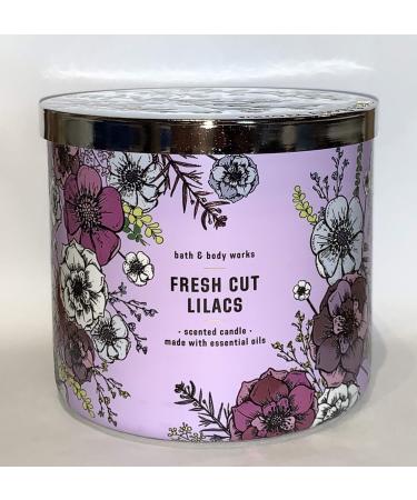 Fresh Cut Lilacs 3 Wick Candle 14.5 oz. New 2020