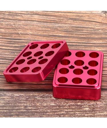 DIY Aluminum Lipstick Holder - 12 Holes 9.3mm | Easy to Use & Clean | Seamless High Gloss Design - Buy Online on GoSupps.com