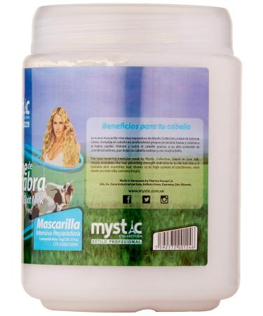 Kleravitex Goat Milk Treatment Mask - Moisturizing Nourishing Hair Mask for Dry & Damaged Hair - 35oz - Buy Online on GoSupps.com