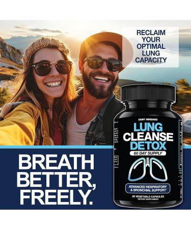 Saint Mingiano Kidney Support Cleanse Detox & Repair - with - Lung Cleanse Detox 60 Day - Buy Online on GoSupps.com