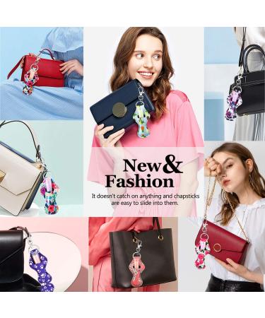 40Pcs Chapstick Holder Keychain with Metal Clip Cords - Lip Balm & Lipstick Tracker Safeguard - Buy Online on GoSupps.com