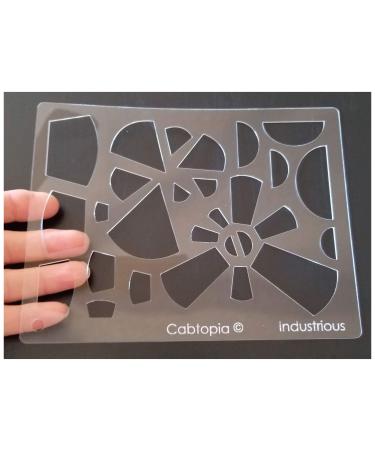 Cabtopia - Lapidary Jewelry Design Template StencilIndustrious