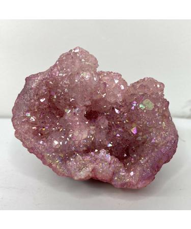 Crystal Decoration 70g Natural Aura Geode Cluster Crystal Stone Crystal Reiki