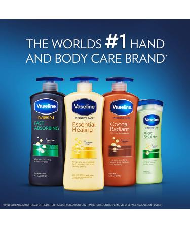 Vaseline Intensive Care Cocoa Radiant Body Lotion 20.3 fl oz - Moisturize & Nourish Skin - Buy Online on GoSupps.com