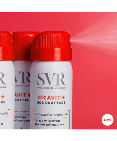 SVR CICAVIT+ SOS Ultra-Rapid Anti-Itch Relief Face and Body Spray for Soothing and Cooling Itchy and Damaged Skin Alll Ages 40ml - Buy Online on GoSupps.com