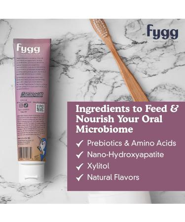 Fygg Fluoride Free Toothpaste 4 oz with Travel Size Pack of .7 oz (Vanilla) - Buy Online on GoSupps.com