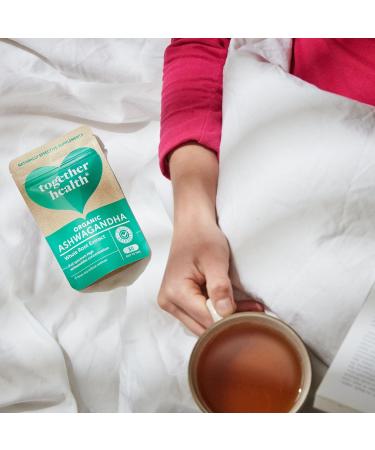 Organic KSM-66 Ashwagandha Roots Extract 30 Vegecaps | Vegan Friendly, UK Made | High Concentration Full Spectrum Formula | 100% Certified | Unflavoured - Buy Online on GoSupps.com