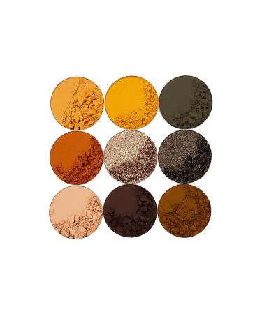 Juvia's Place Marigold Honey Deep Merlot Eyeshadow Palette - Pigmented Professional Eye Makeup Palette - Buy Online on GoSupps.com