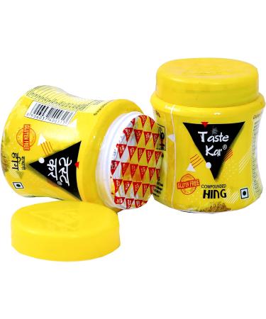TasteKar Compounded Asafoetida Powder 100g - Vegetarian Natural Hing Indian Spice - Buy Online on GoSupps.com
