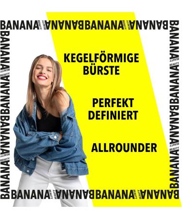  BANANA BEAUTY Banana Beauty Define Me Black Vegan Mascara - Intense and Long Lasting Makeup Effect - For Thick Lashes and Definition - Buy Online on GoSupps.com