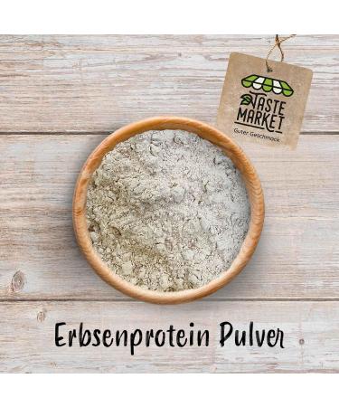  TASTE Guter Geschmack 100g Pea Protein Powder | 80% Protein | Vegan Protein Powder | Pea Protein Isolate | Taste Market - Buy Online on GoSupps.com